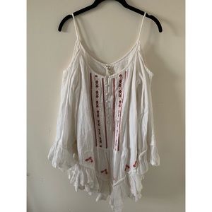 FP One Ruffle Open Shoulder Tunic